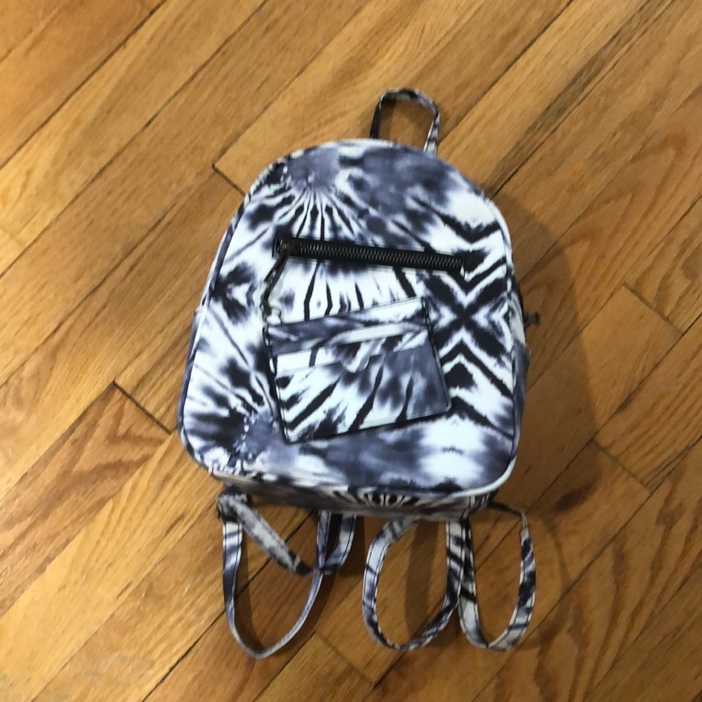 Tie Dye Small BackPack With Attachable Small Wallet